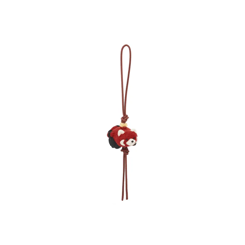 LOEWE Cow Leather Pendants Women's Dark Brown-1