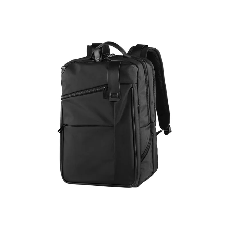 LEXON PU Backpack Regular Men's Black-3