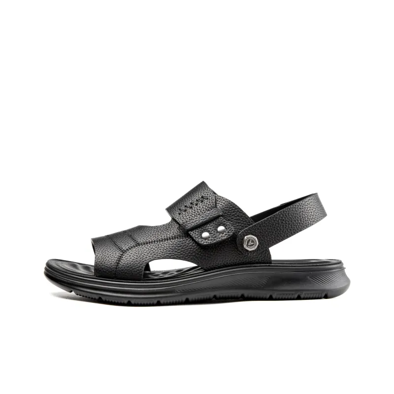 AOKANG Travel Flat Home Beach Sandals Men's-0