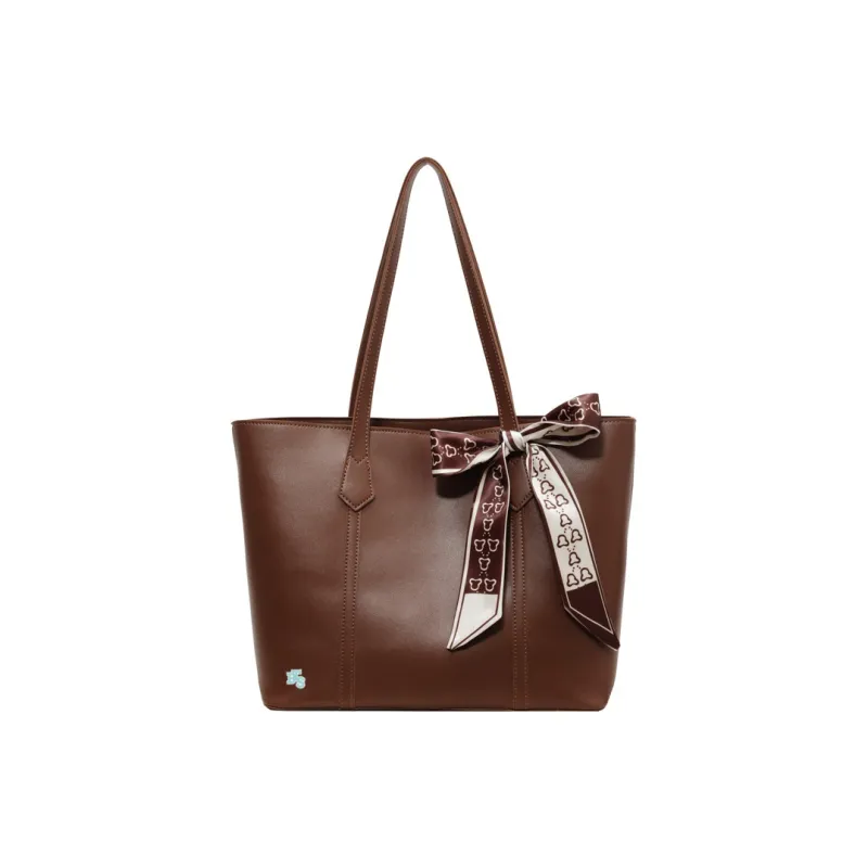 BETTERSAY PU Tote Bag, Shoulder Bag Regular Women's Black/Brown/Ecru/Coffee-11