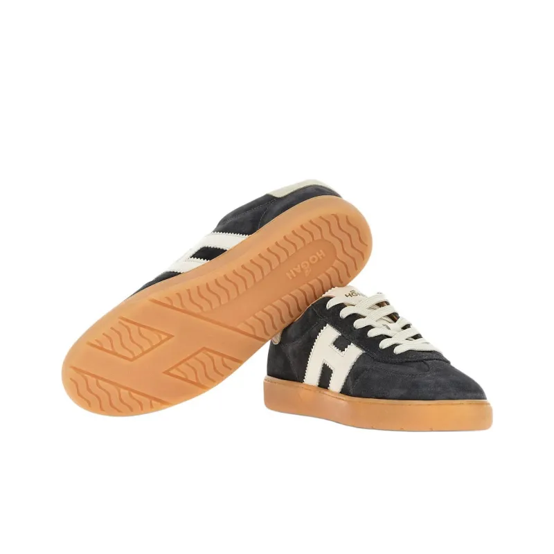 HOGAN H647 Logo Patch Low Top Sneakers-5