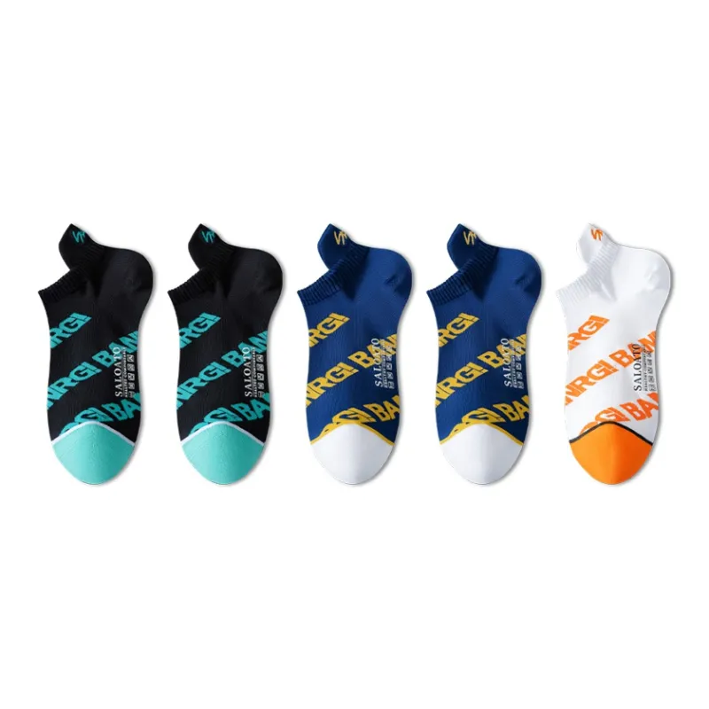 Taste The Color Ankle Socks Men's 5 Pack-4