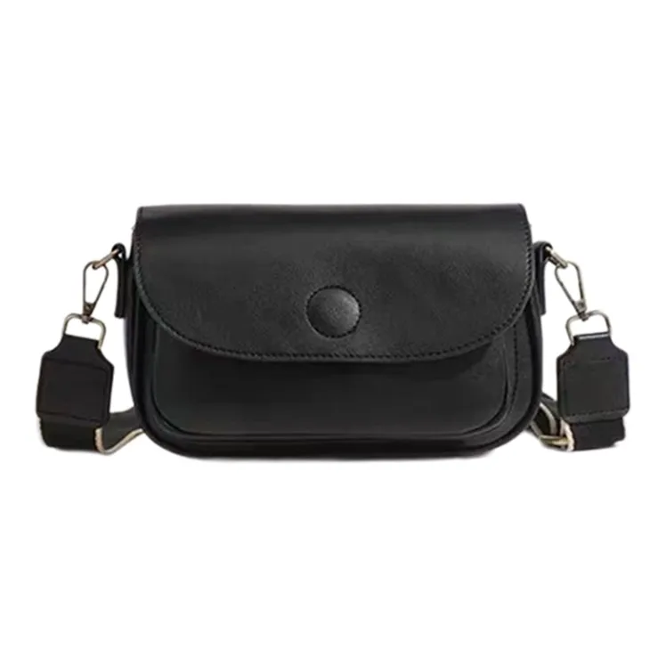 BRINCH Pu Shoulder Bag Unisex Black/Brown/Khaki-13