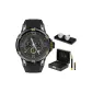 Mystic Yellow Black Dial Silicone Strap