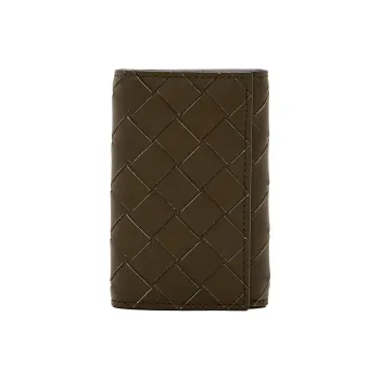Bottega Veneta Calfskin Key Pouch Men's Brown