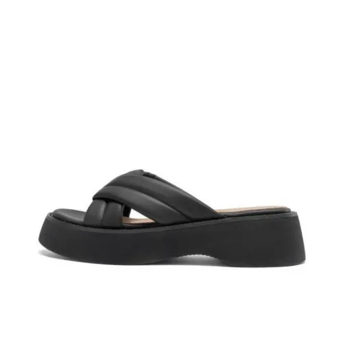 AOKANG Slide Slippers Women's Black