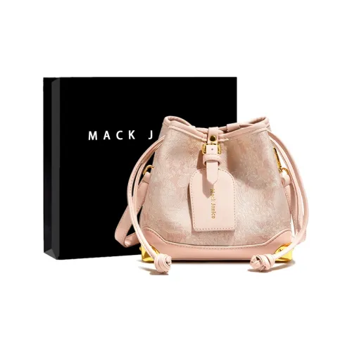 MACKJANICE Shoulder Bags Embroidered Pink