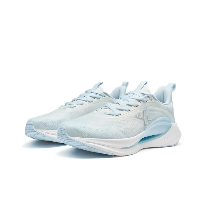 XTEP Hydrogen Wind 7.0 Rebound Lightweight Breathable Low Top Running Shoes Women's Blue Dyed Style-3