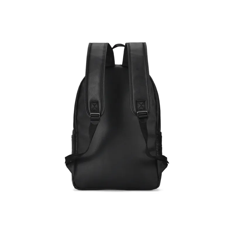 ONRF PVC Polyvinyl Chloride Backpack And Laptop Bag Regular Men's Black-2