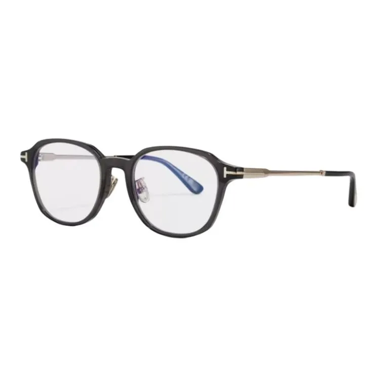 TOM FORD Injection Molded Oval Eyeglass Frames Unisex Black-2