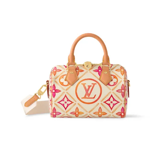 LOUIS VUITTON Speedy Bandouliere 20 Coral