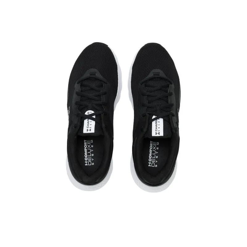 Under Armour Charged Escape 4 Anti Slip Wear Resistant Low Top Casual Running Shoes Men's Black-2