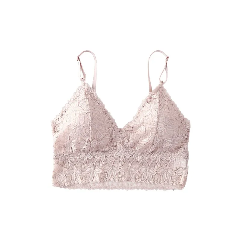 Flowers in water Women's Bras-1