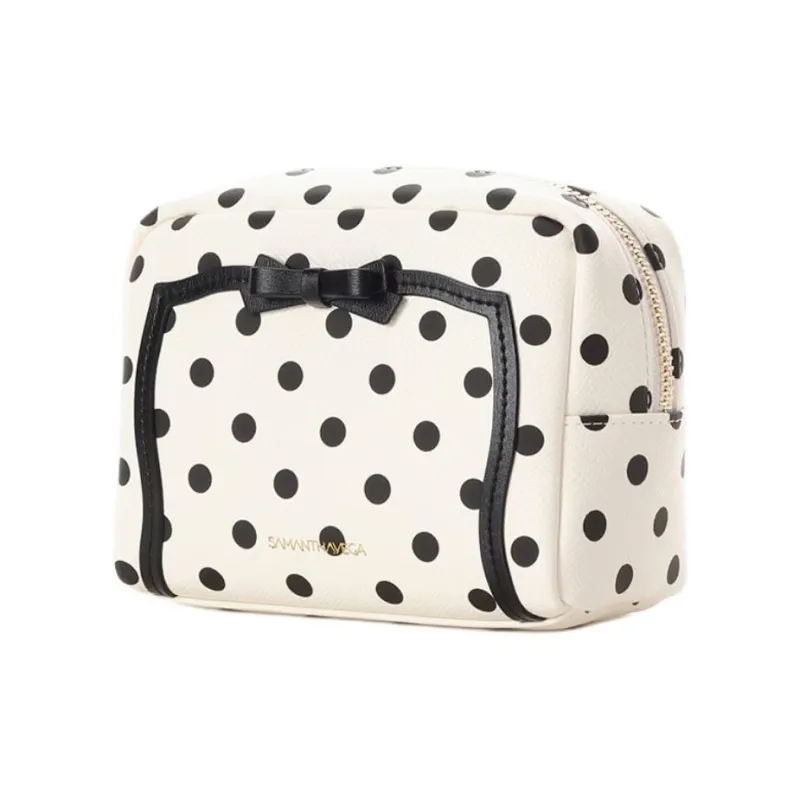 SAMANTHA THAVASA Synthetic Leather Clutch Women's White-1