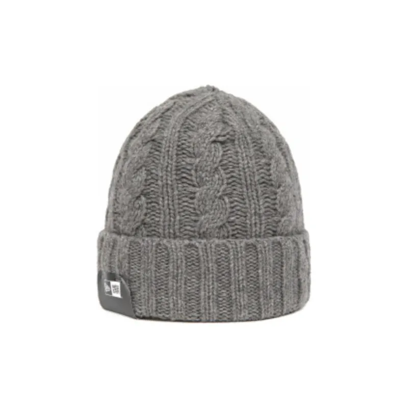 New Era Sheep Wool Beanies Unisex Gray-2