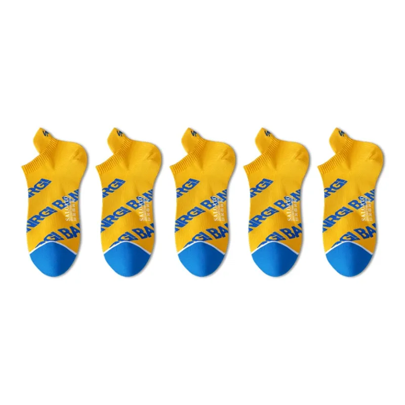 Taste The Color Ankle Socks Men's 5 Pack-12