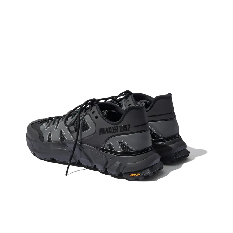 Moncler Silencio Low Top Casual Shoes Men's Black-3