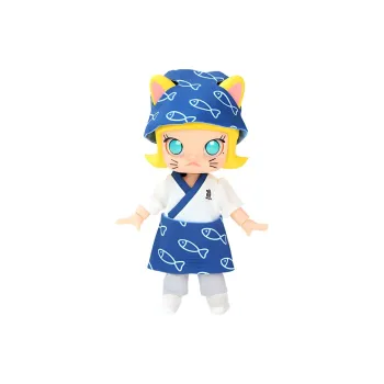 POP MART MOLLY Sushi Meow BJD Doll Figure Ball Jointed Dolls