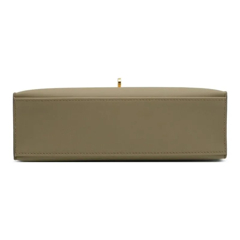 HERMES Mini Kelly Swift Leather Kelly Bag Handbags Women's 8Q Marfa Beige-4