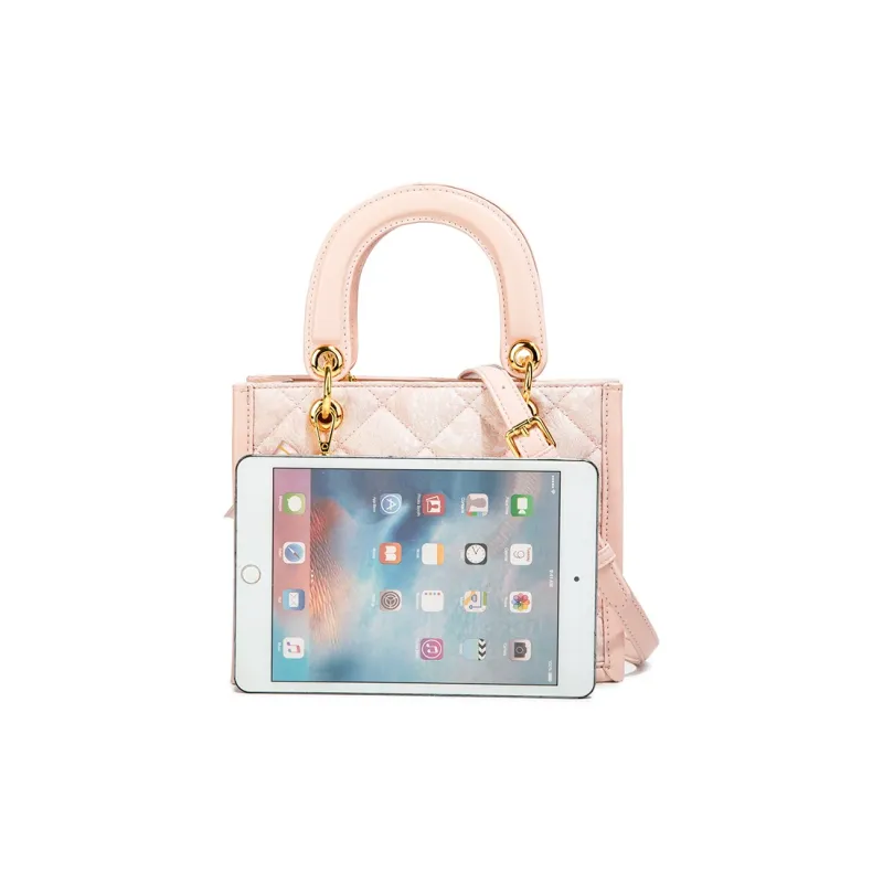 CAEISL&KCIEL Polyurethane Synthetic Leather Handbag Women's Embroidery Powder-1