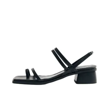ALOHAS Marlowe Black Strap Sandals 5cm Women's Black