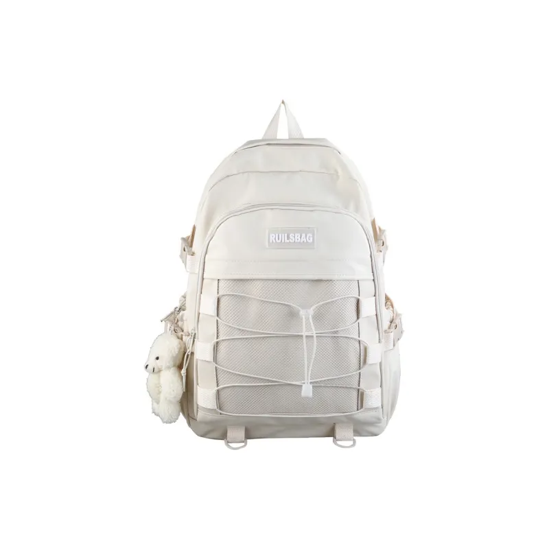 Huangmu Nylon Backpack Unisex Multicolor-1