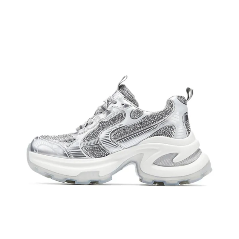 MILLIE'S Low Top Chunky Sneakers Women's-4