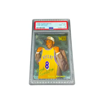 UPPER DECK 1996 97 UD Fleer Metal Lakers Kobe Rising Stars Card Grading PSA 8 Score Matched Star Card Graded Cards 1 Pc