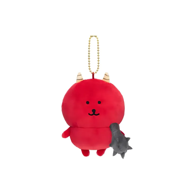Chiikawa Red Ghost Bear Dolls Plush Pendant Small Size Tall-0