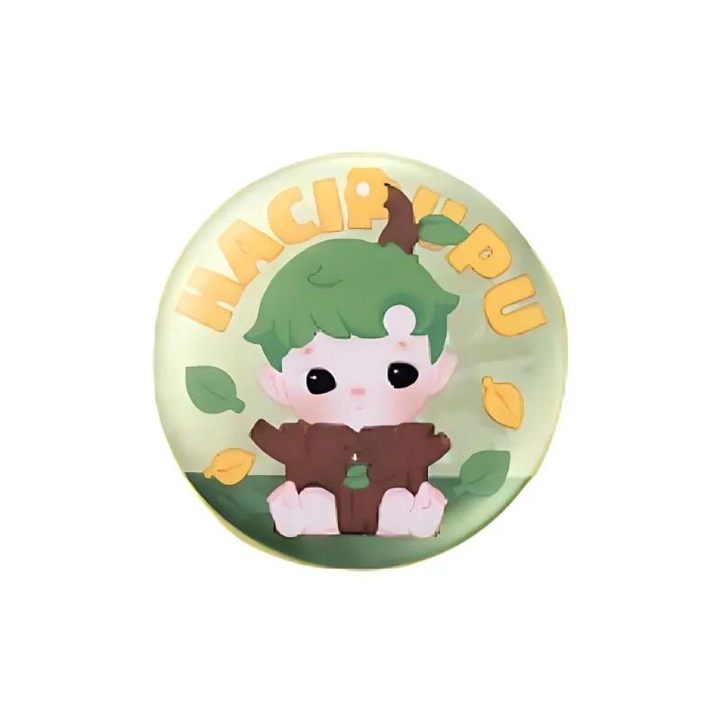 POP MART Forest Adventure Collection Tinplate Badge Blind Box Products Single Mystery Box/Full Box 12 Pcs-5