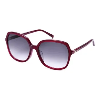 'S MAX MARA Irregular Shape Sunglasses Women's Red