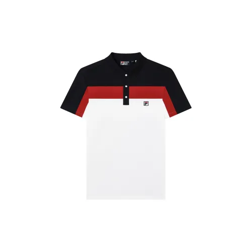 FILA Polo Shirts Men Legend Red