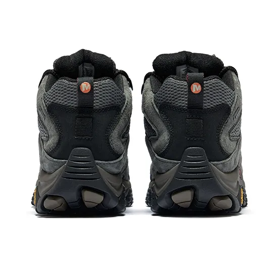 MERRELL MOAB 3 Cushioning, Slip Resistant, Moisture Wicking Mid Top Hiking Shoes Men's Dark Gray-3