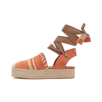 Ulla Johnson Concha Casual Single Shoes Women's Orange