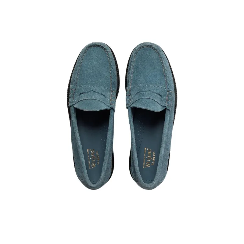 G.H. Bass & Co. Larson Loafers Men's Blue-3