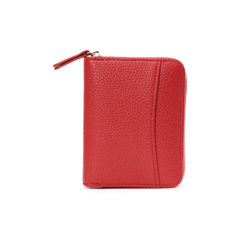 HAWA PU Card Holder Regular Unisex Black/Brown/Green/Red/Apricot/Blue/Gray/Purple-7