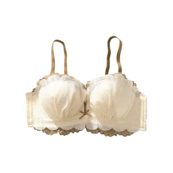 Flowers In Water Bra Women's White