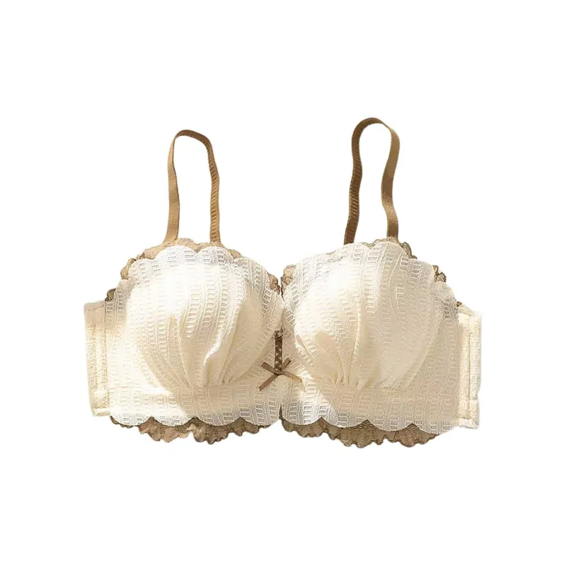 Flowers In Water Bra Women's White-0