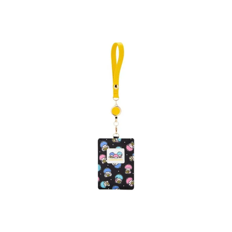 Sanrio PU Passport Wallet, Card Holder Regular Unisex Black & Multicolor-0