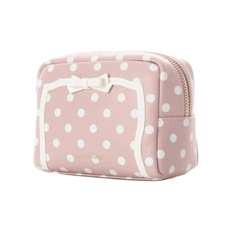 SAMANTHA THAVASA Synthetic Leather Clutch Women's Pink-1