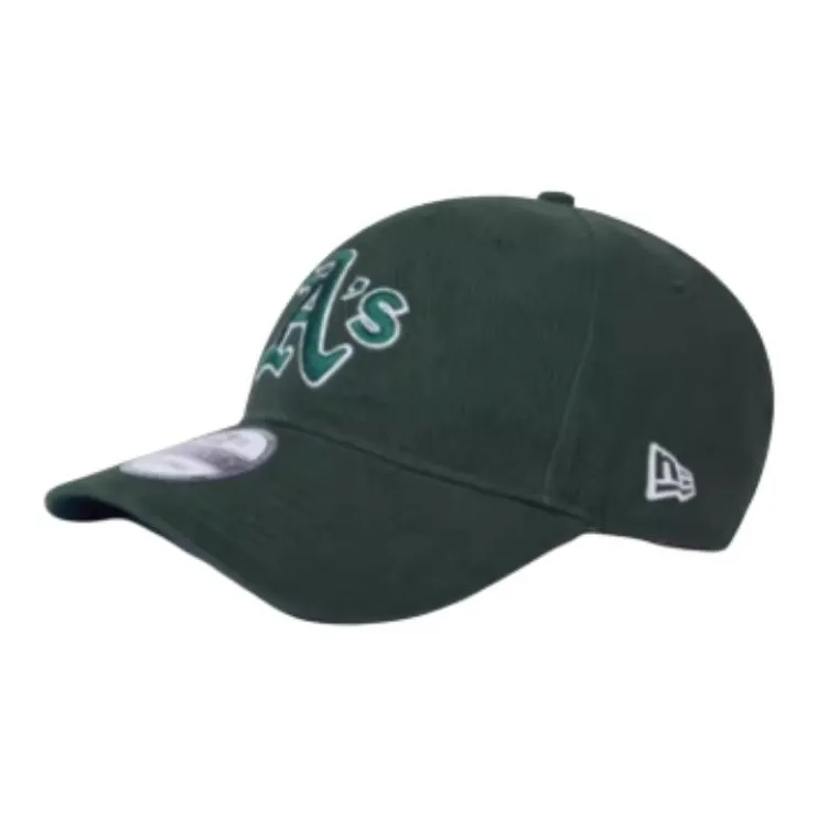 New Era Cotton Baseball Caps Unisex Dark Green-0