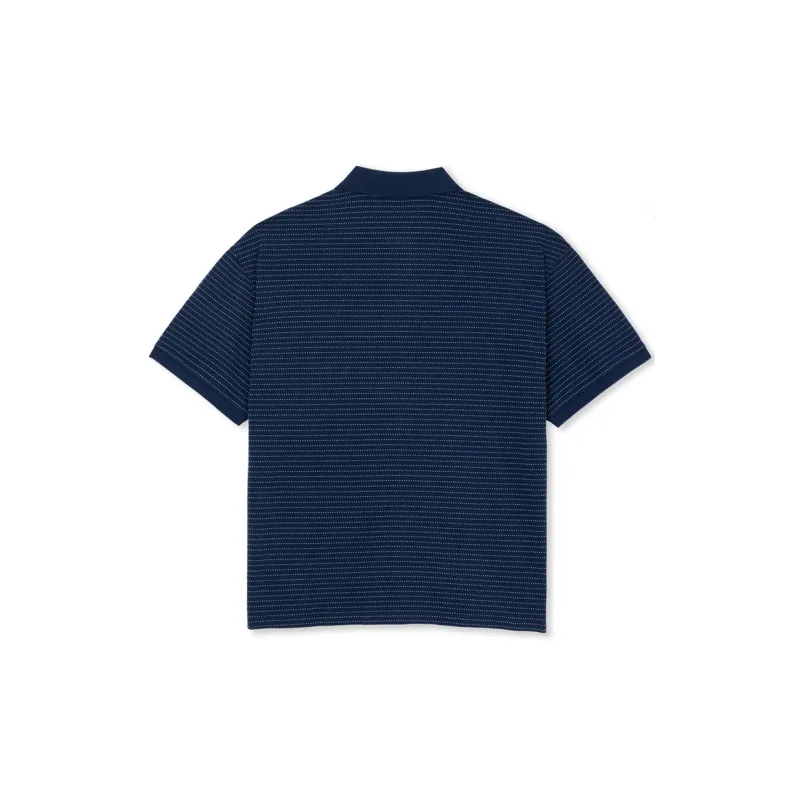 POLAR SKATE CO Polo Shirt Unisex Dark Blue-1