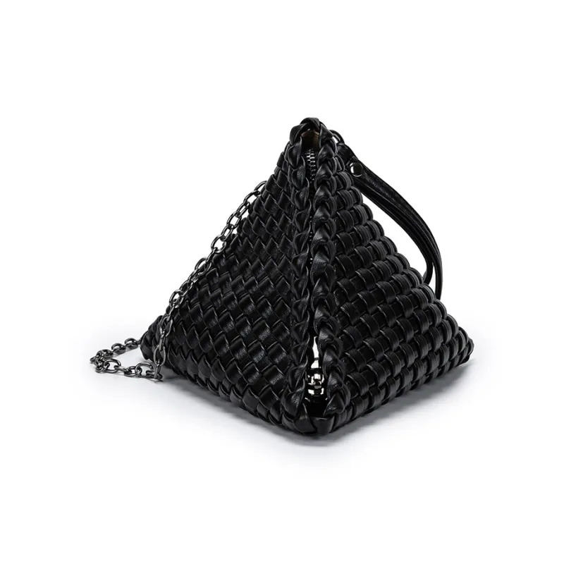 TTaG．baG PU Portable Crossbody Bag, Shoulder Bag Regular Women's White/Black/Gray/Silver-6