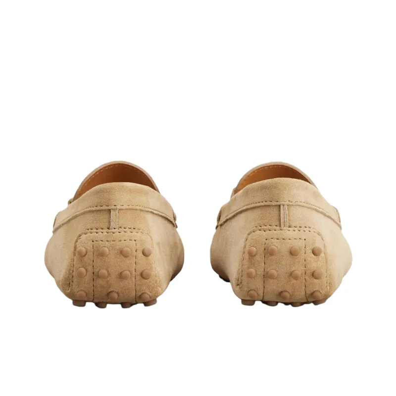 TOD'S Gommino Loafers Women's Beige Yellow-3