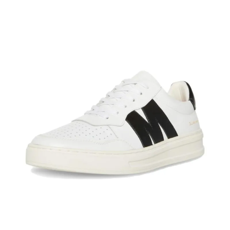 STEVE MADDEN Low-Top Skateboard Shoes Men's White-2