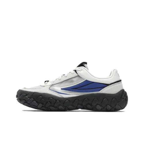 FILA Gara Running Shoes Men Low-Top Snow White - Sweet Blue