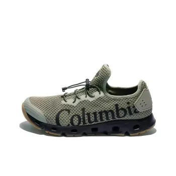Columbia TURBO VENT 2 Slip Resistant River Trekking Shoes Men's Green
