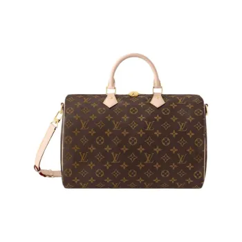 LOUIS VUITTON Speedy Monogram Coated Canvas Pillow Bag Shoulder Bag Crossbody Bag Handbag Women's Brown