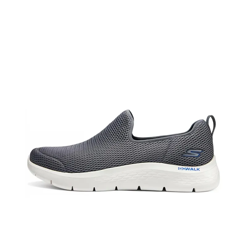 Skechers Breathable Low Top Casual Shoes Men's Gray-0