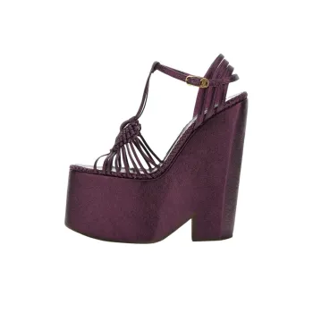 Roberto Cavalli Strap Sandals Women's Purple